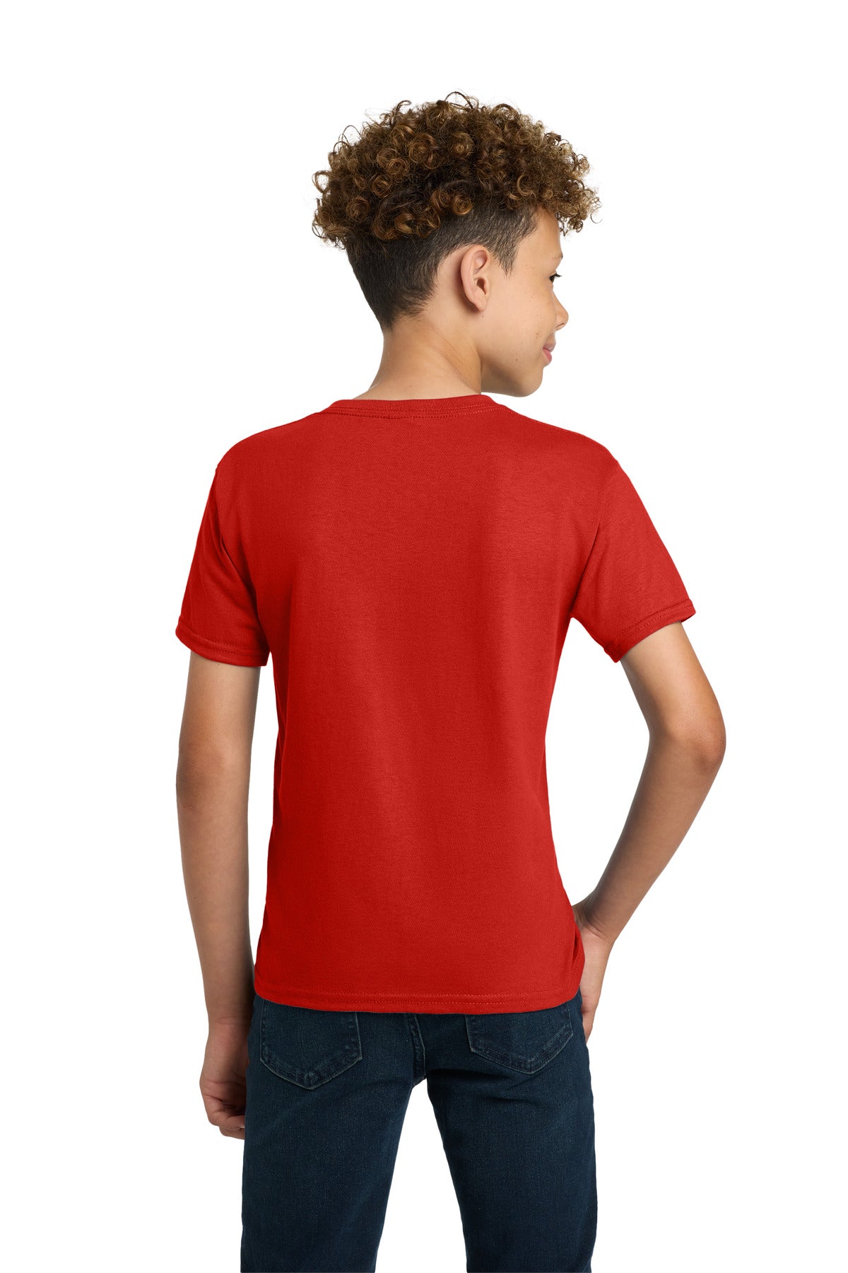 Gildan - Youth Ultra Cotton100% US Cotton T-Shirt - Red