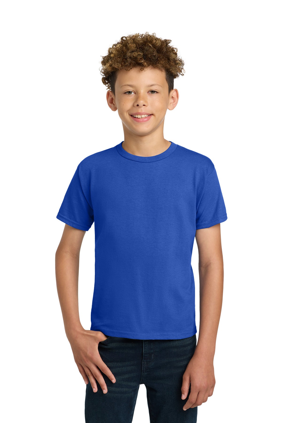 Gildan - Youth Ultra Cotton100% US Cotton T-Shirt - Royal