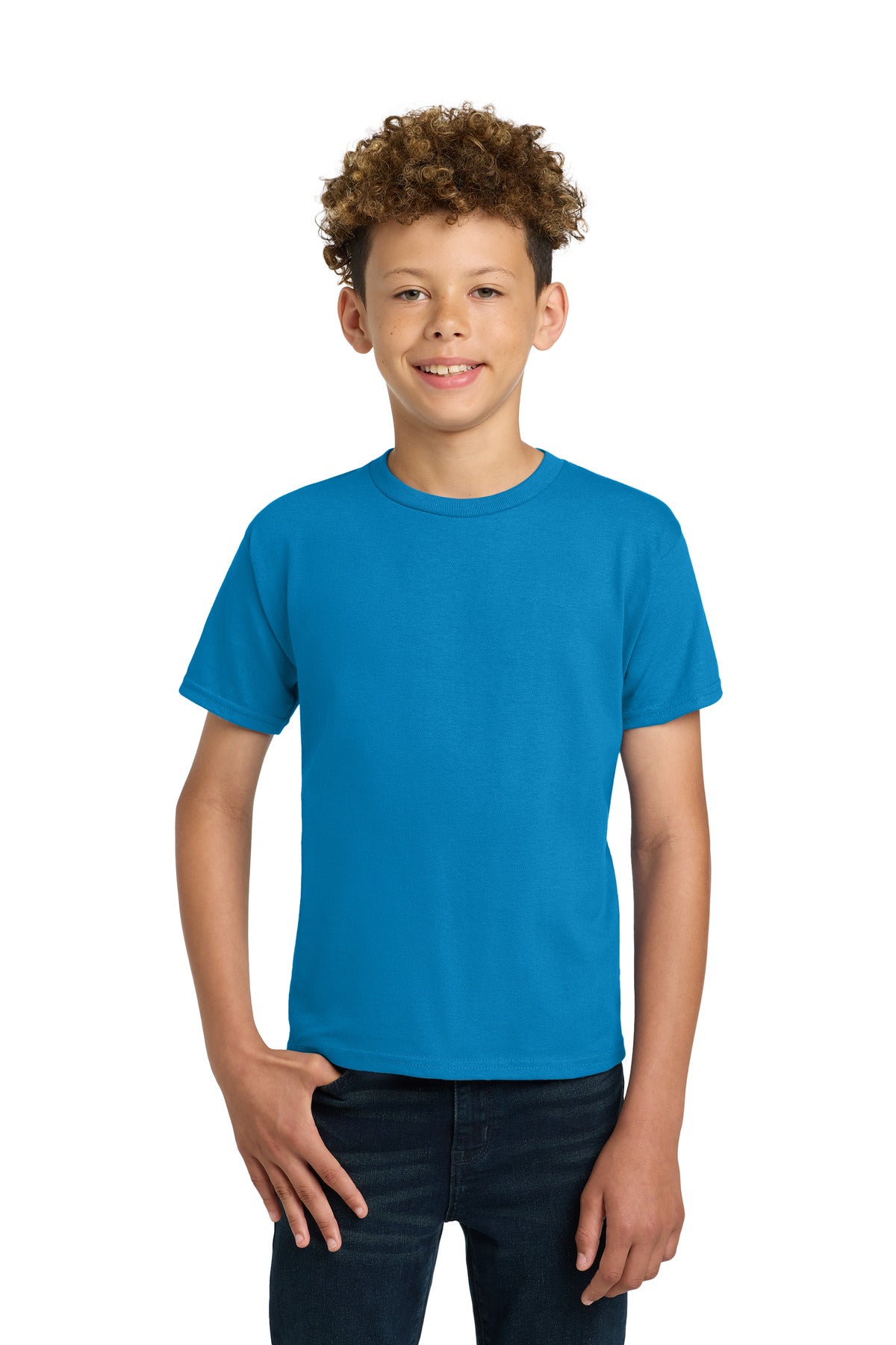 Gildan - Youth Ultra Cotton100% US Cotton T-Shirt - Sapphire