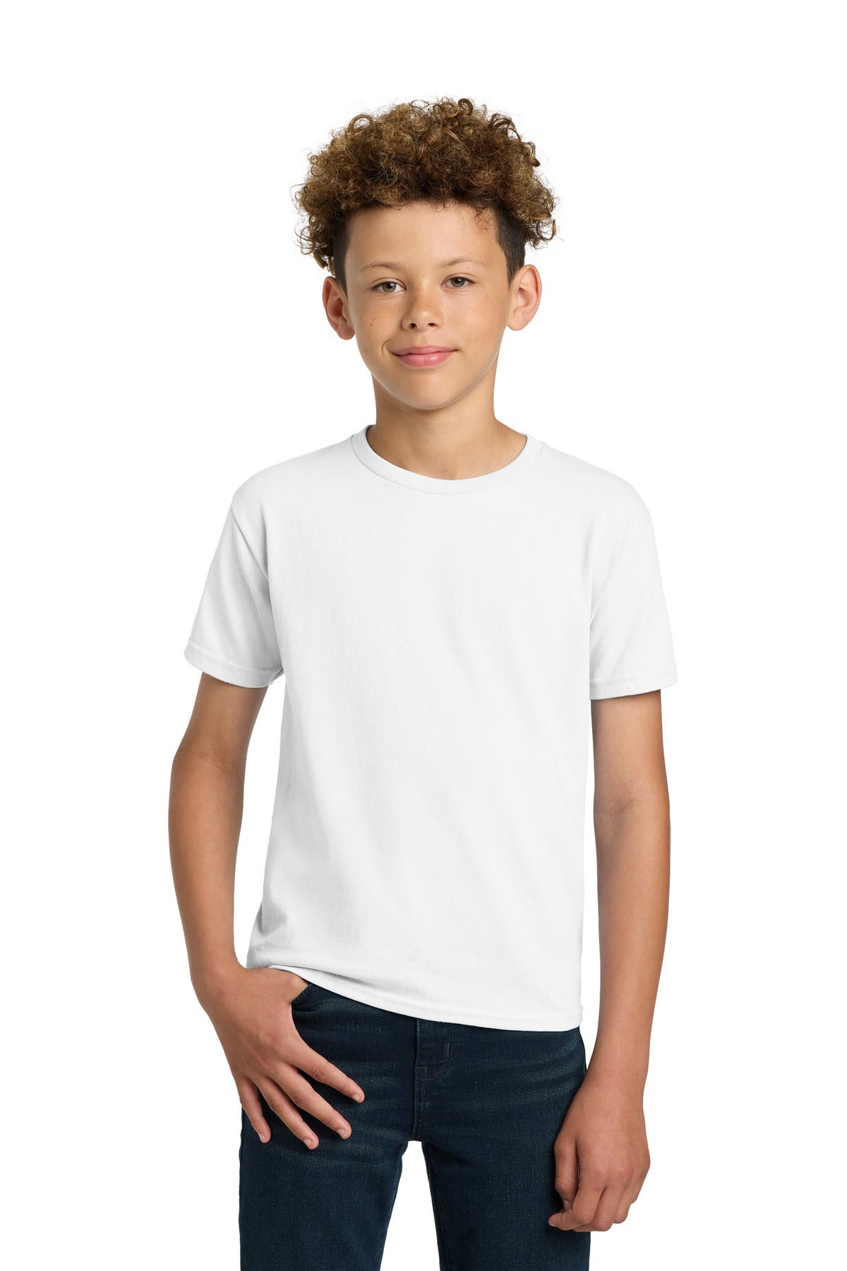 Gildan - Youth Ultra Cotton100% US Cotton T-Shirt - White