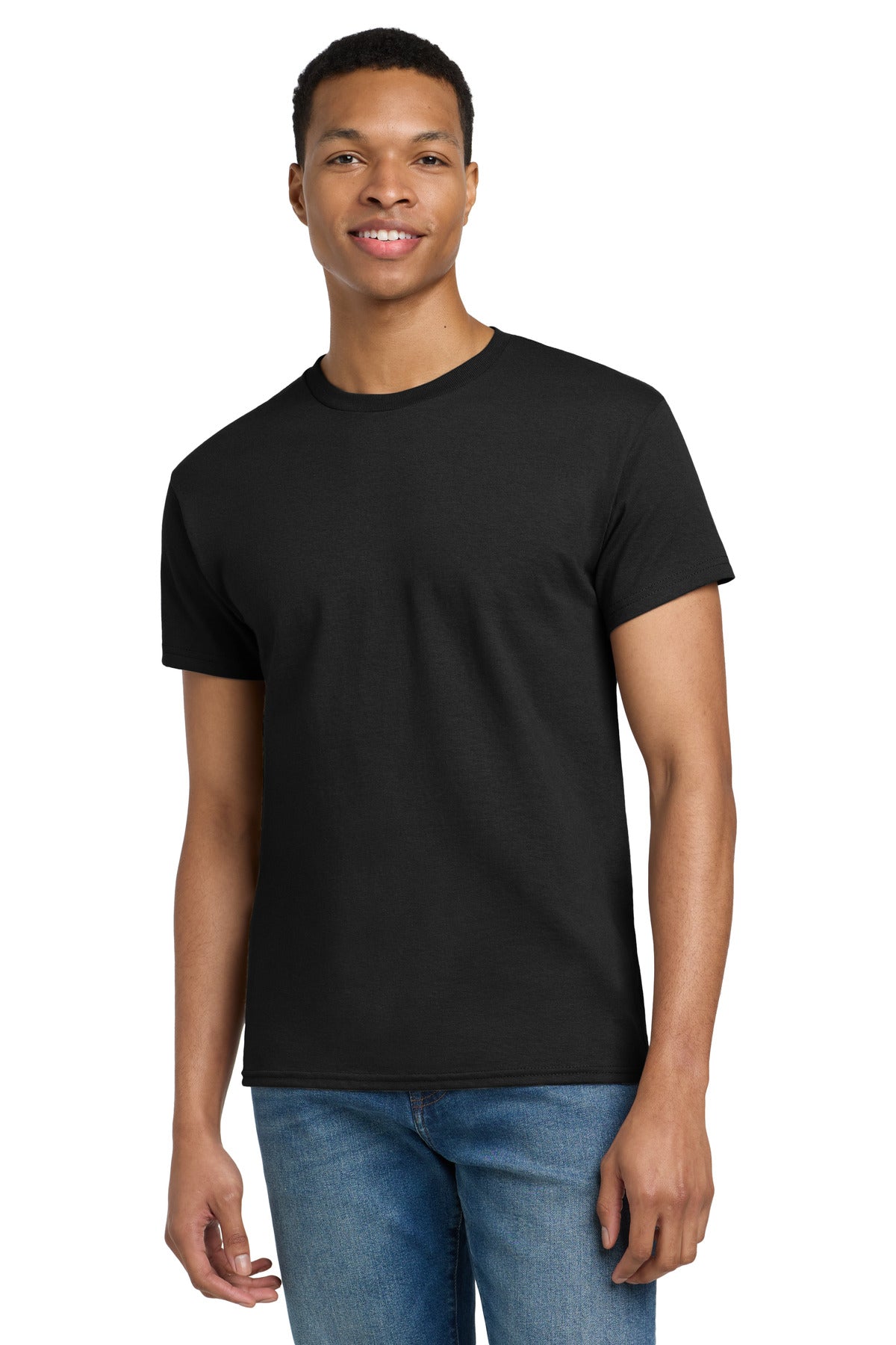 Gildan Tall 100% US Cotton T-Shirt - Black