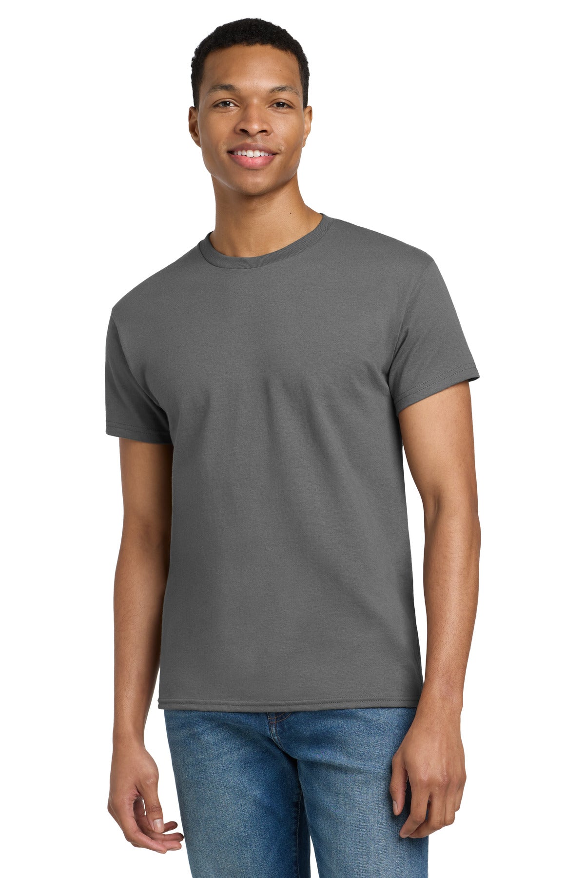 Gildan Tall 100% US Cotton T-Shirt - Charcoal
