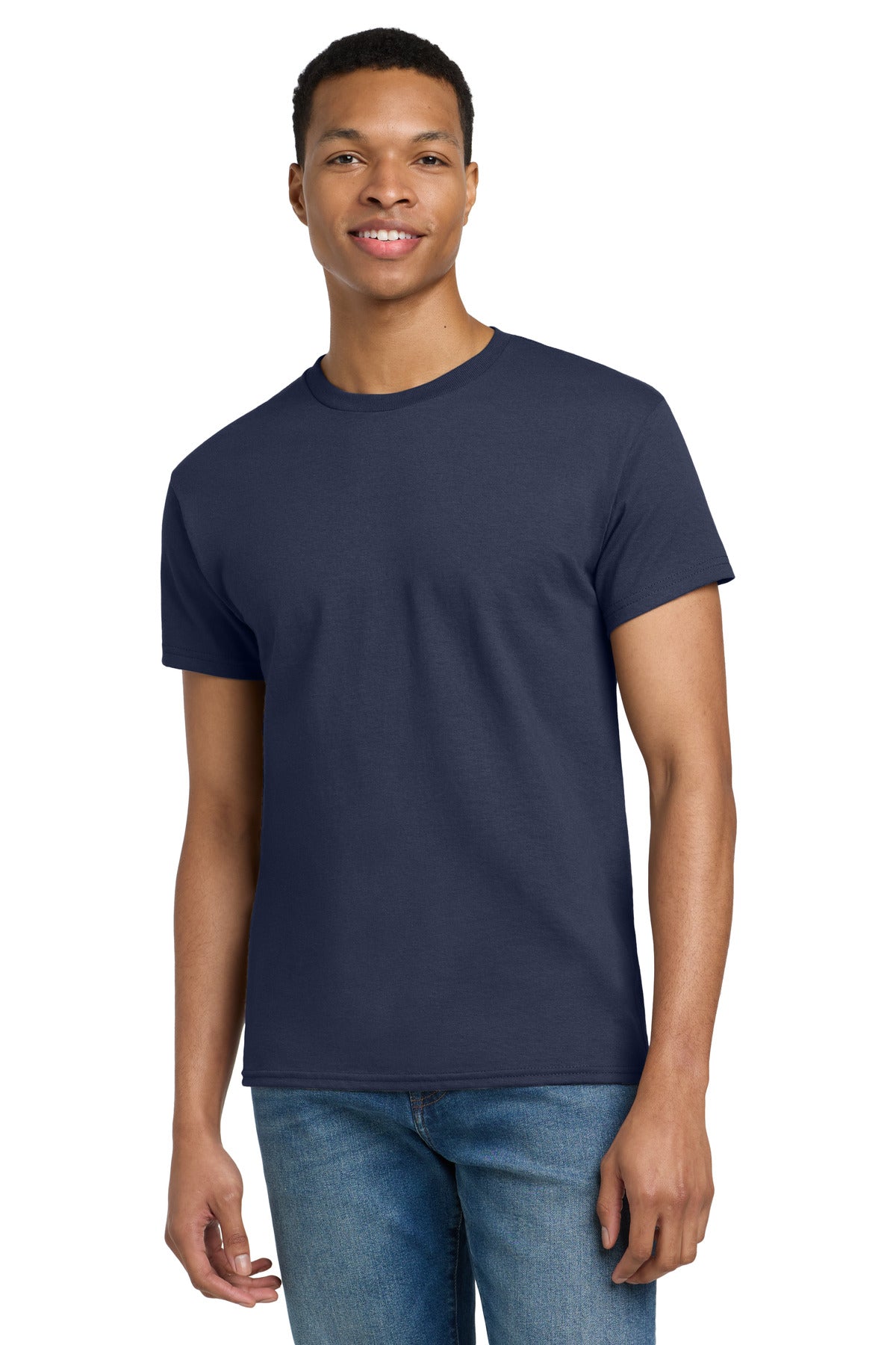Gildan Tall 100% US Cotton T-Shirt - Navy