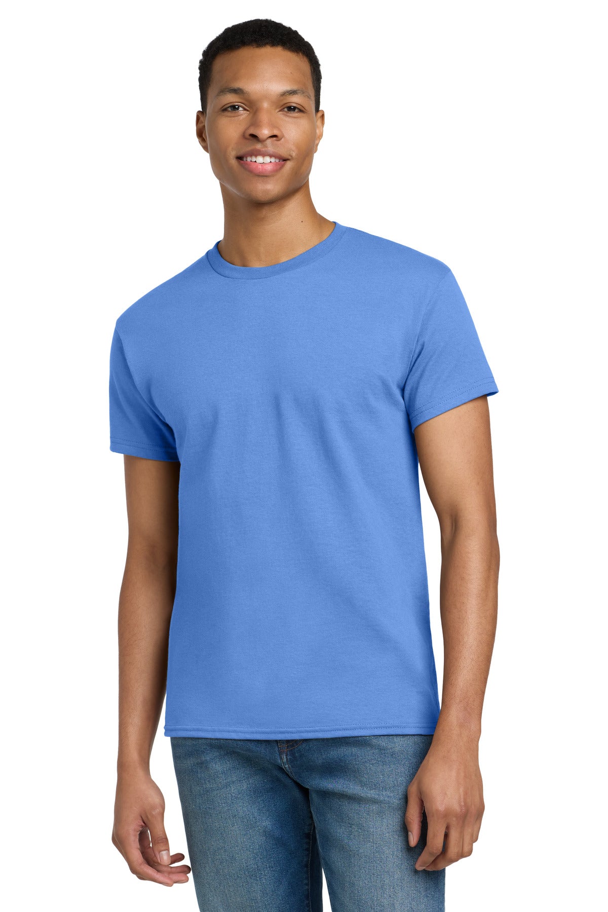 Gildan - Ultra Cotton 100% US Cotton T-Shirt - Carolina Blue