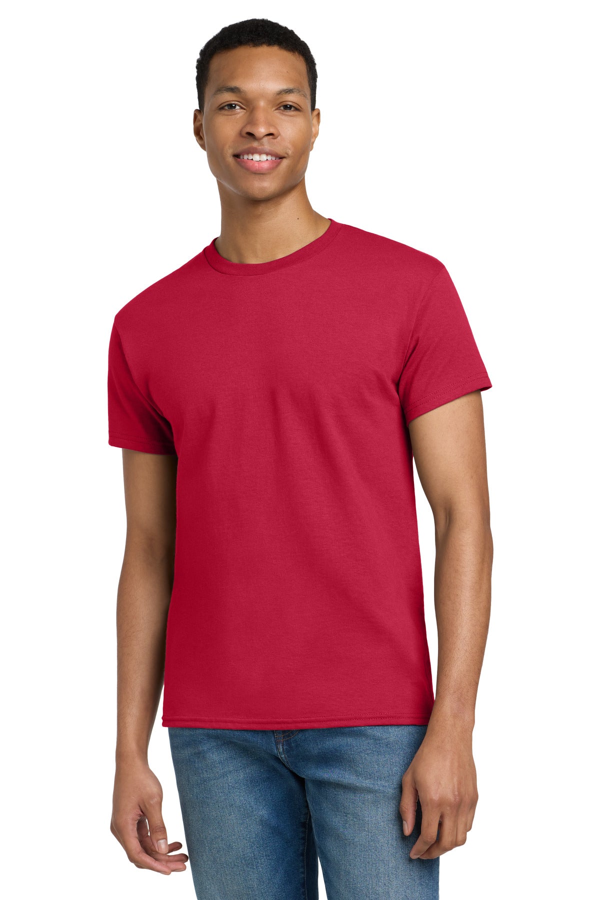 Gildan - Ultra Cotton 100% US Cotton T-Shirt - Cherry Red