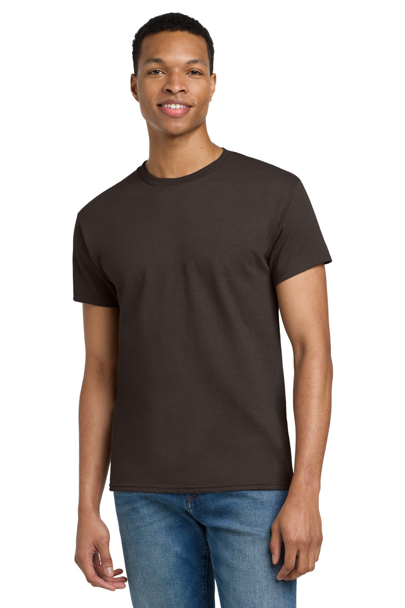Gildan - Ultra Cotton 100% US Cotton T-Shirt - Dark Chocolate