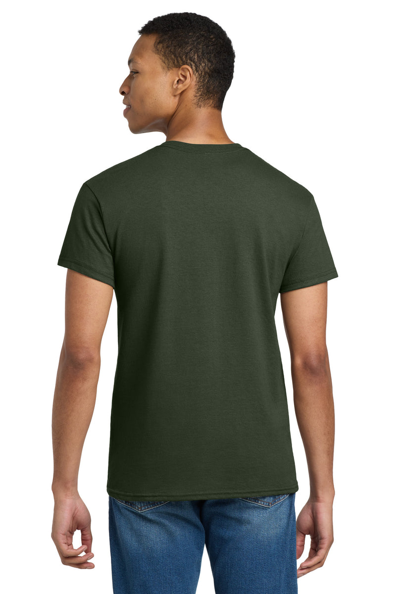 Gildan - Ultra Cotton 100% US Cotton T-Shirt - Forest Green