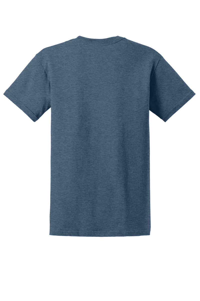 Gildan - Ultra Cotton 100% US Cotton T-Shirt - Heathered Indigo