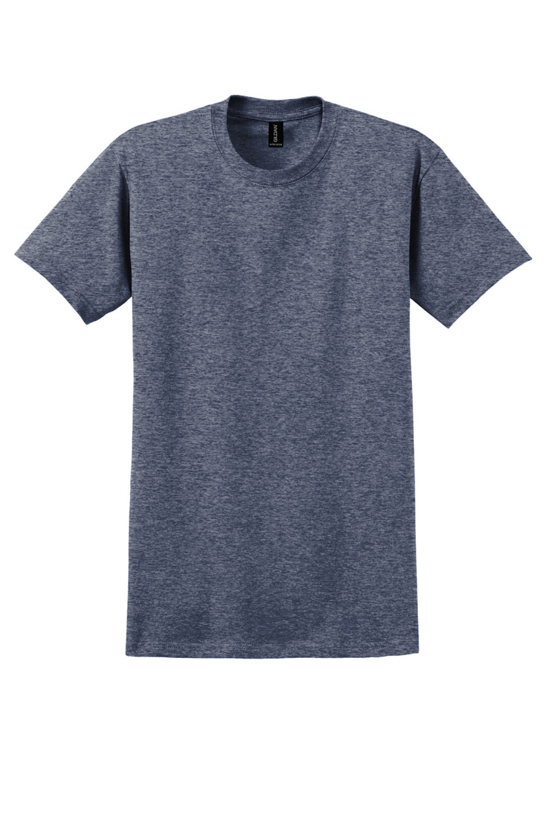Gildan - Ultra Cotton 100% US Cotton T-Shirt - Heathered Navy