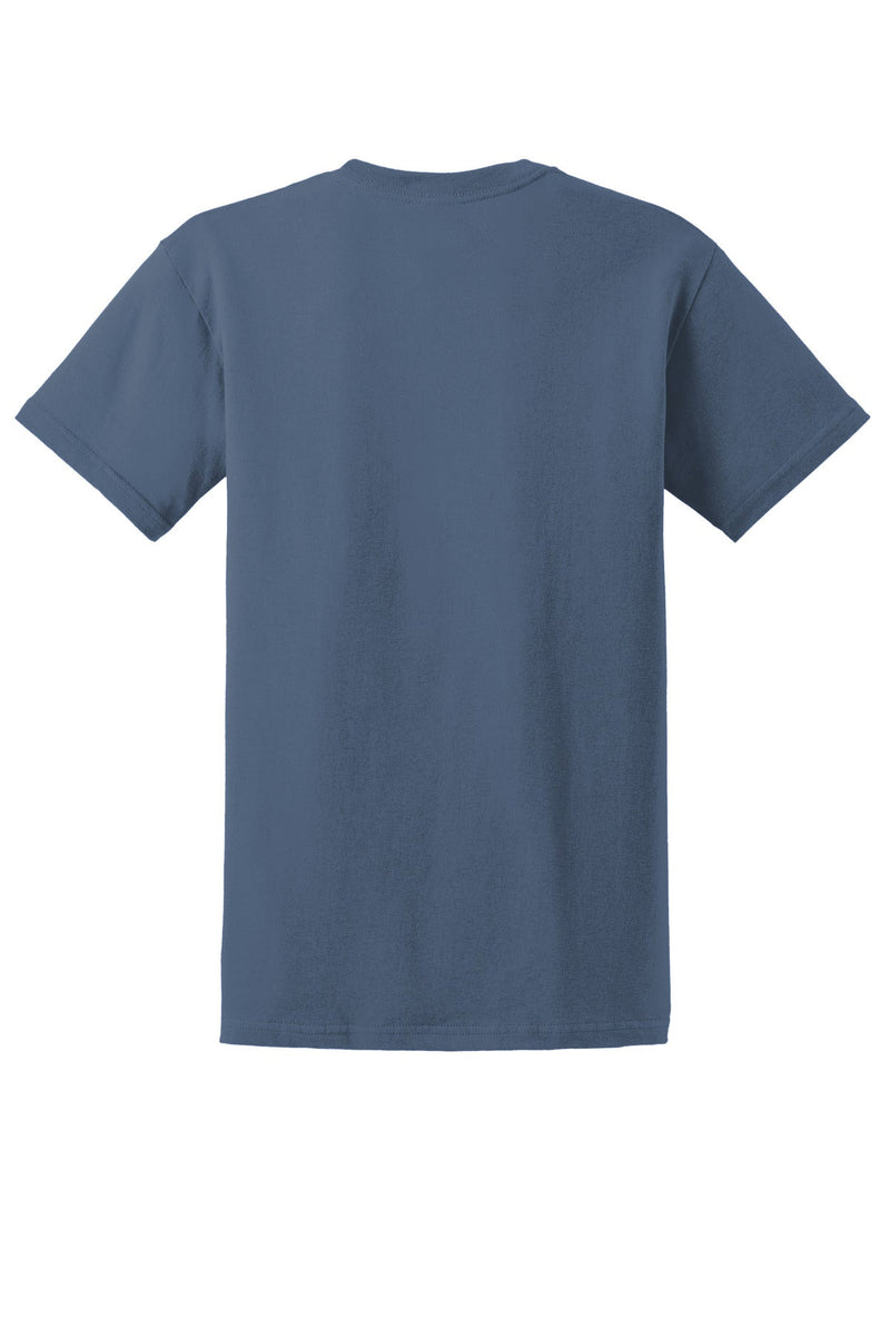 Gildan - Ultra Cotton 100% US Cotton T-Shirt - Indigo Blue flat back
