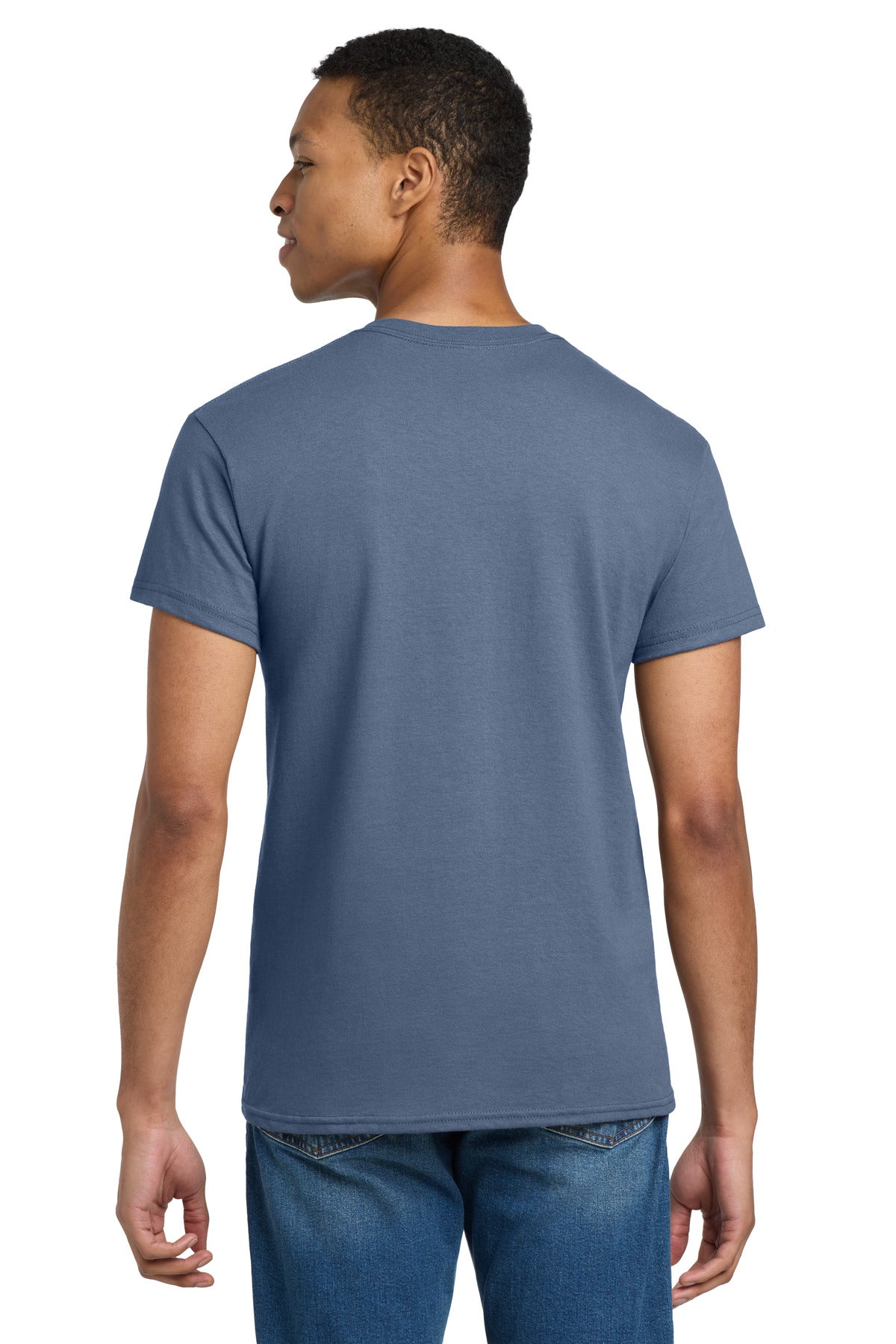 Gildan - Ultra Cotton 100% US Cotton T-Shirt - Indigo Blue