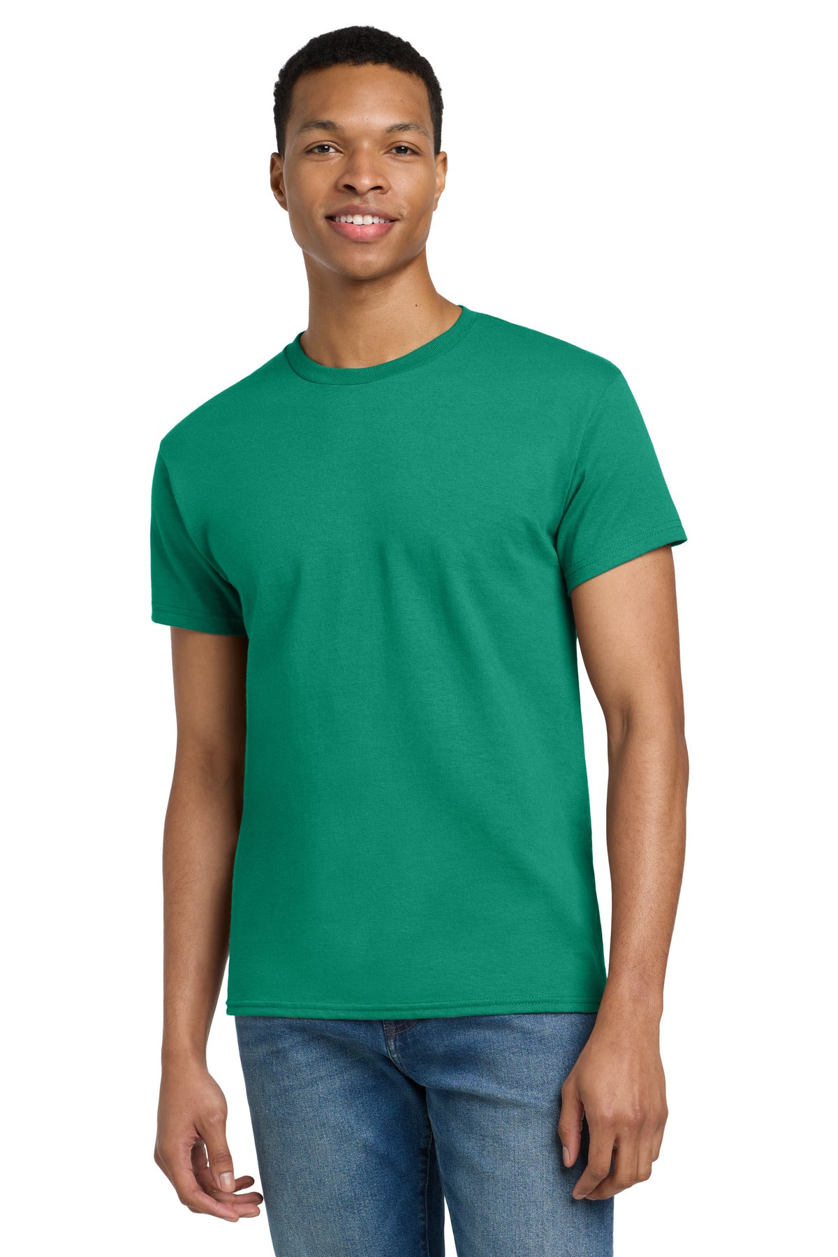 Gildan - Ultra Cotton 100% US Cotton T-Shirt - Kelly Green