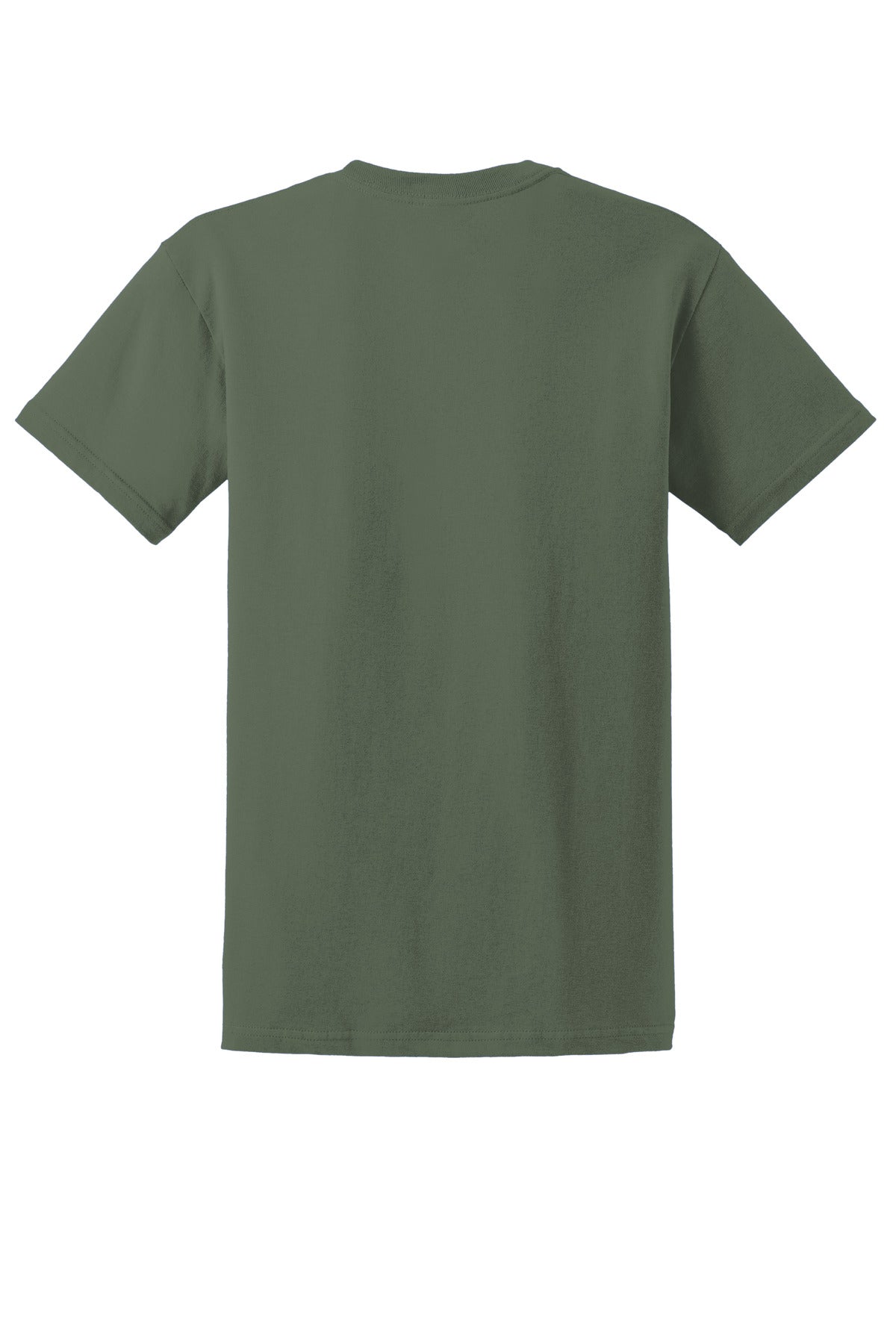 Gildan - Ultra Cotton 100% US Cotton T-Shirt - Military Green