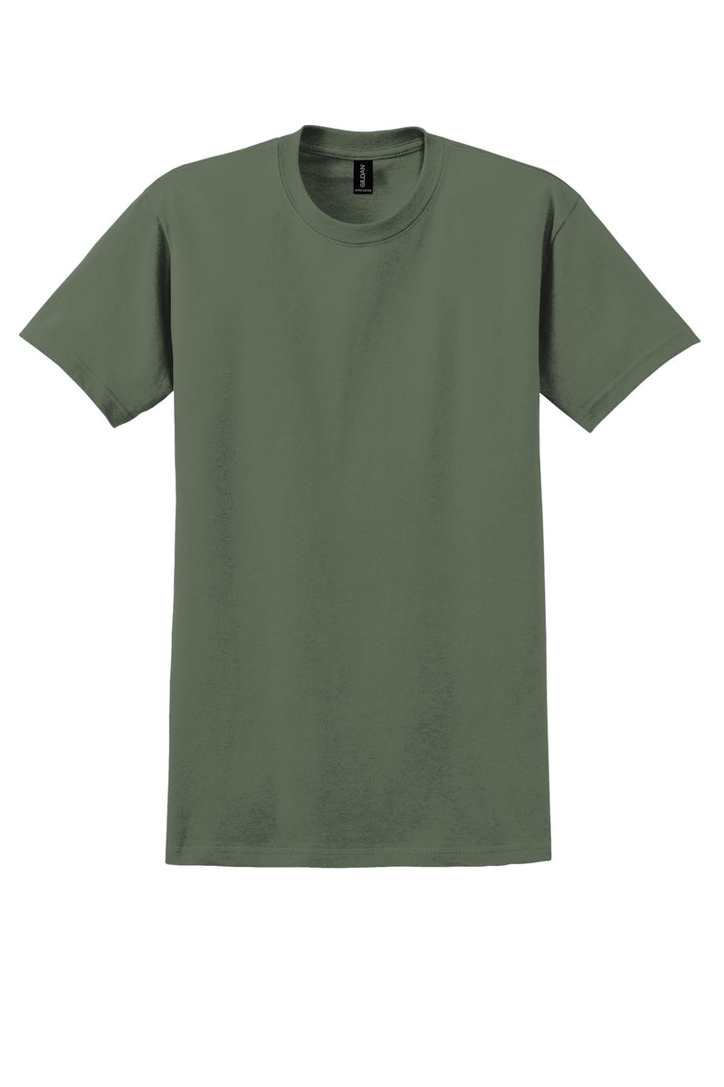 Gildan - Ultra Cotton 100% US Cotton T-Shirt - Military Green
