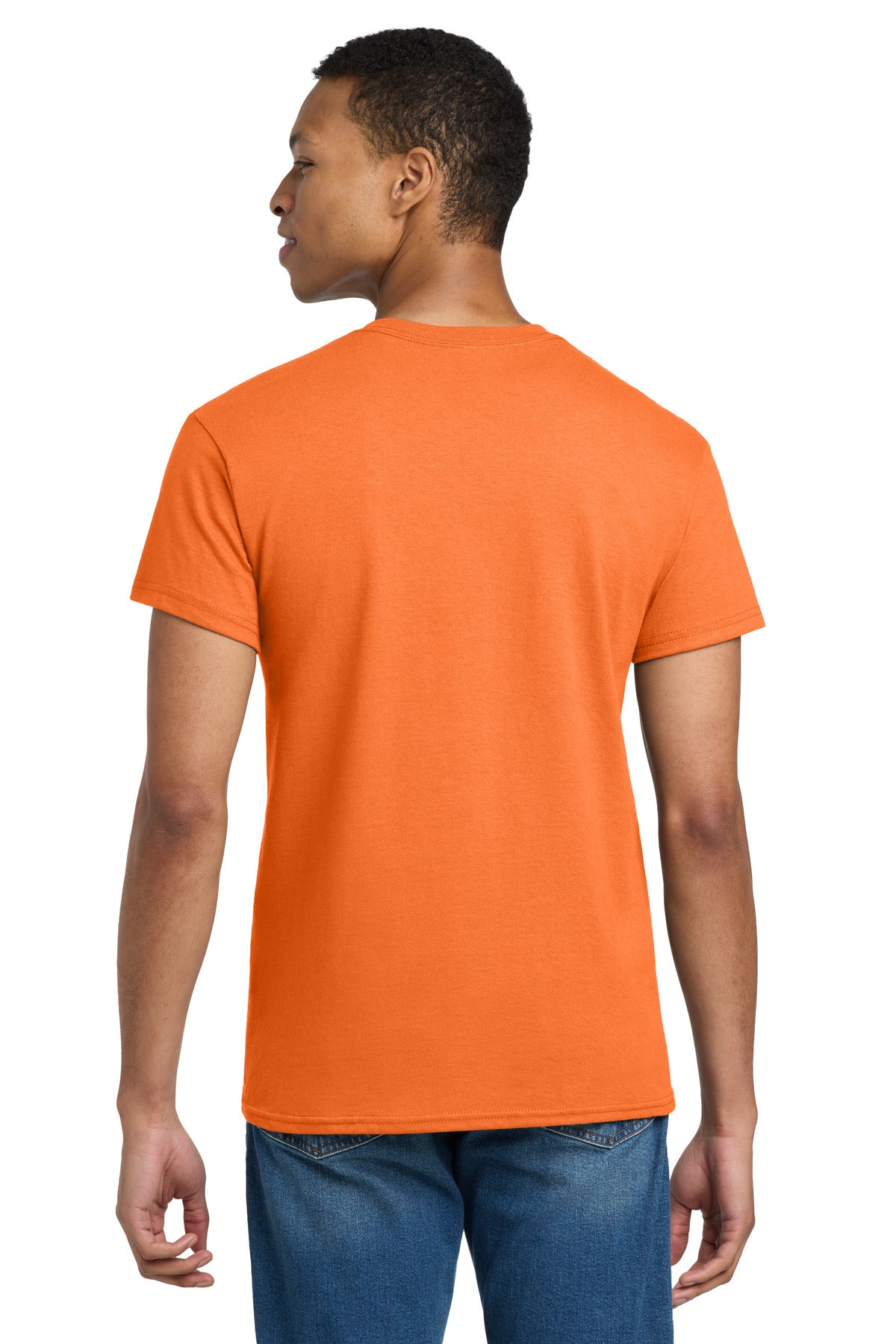 Gildan - Ultra Cotton 100% US Cotton T-Shirt - S. Orange