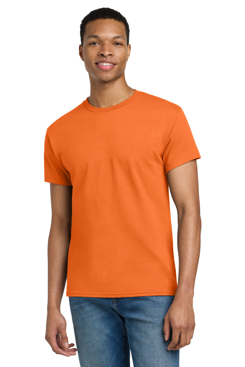 Gildan - Ultra Cotton 100% US Cotton T-Shirt - S. Orange