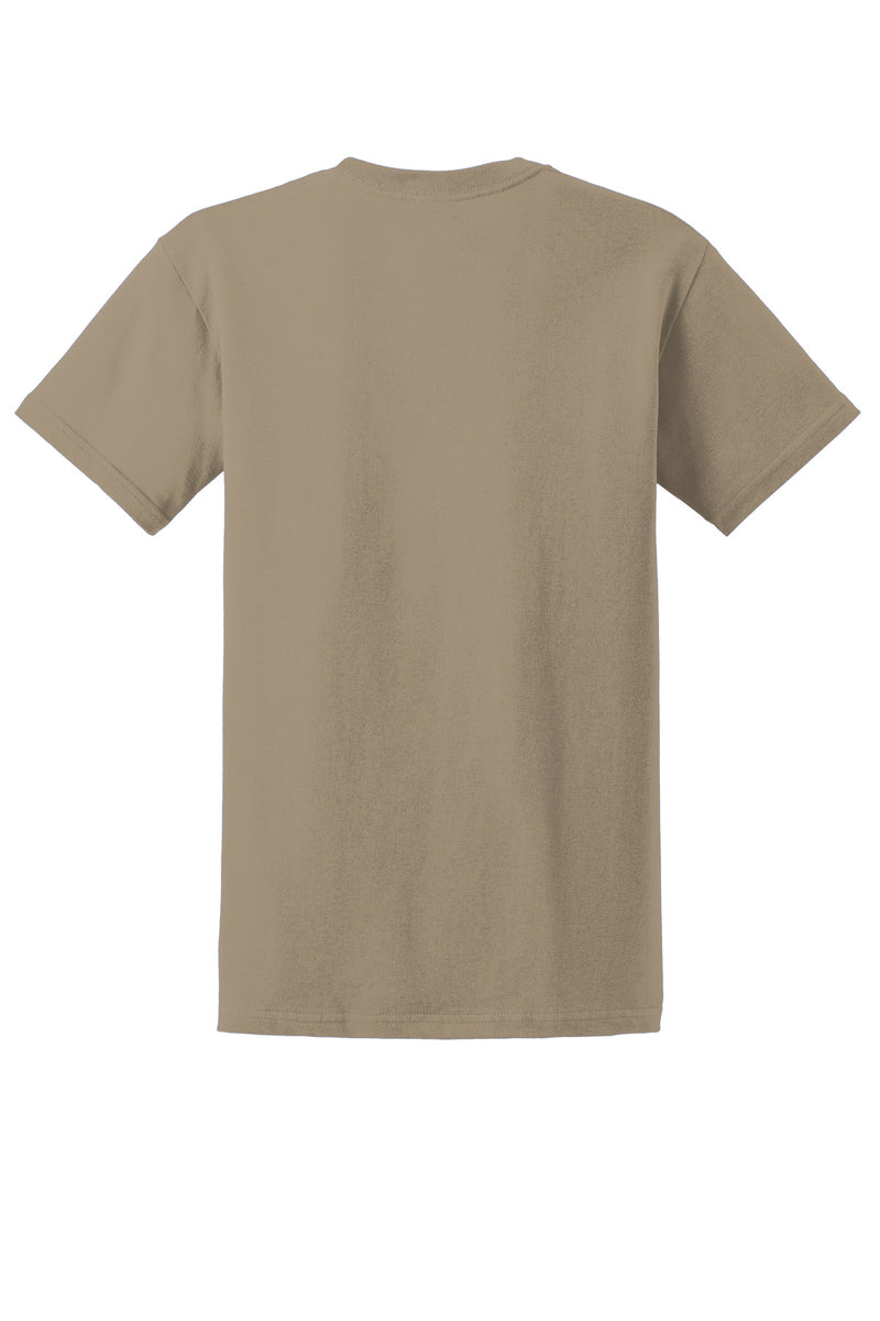 Gildan - Ultra Cotton 100% US Cotton T-Shirt - Tan