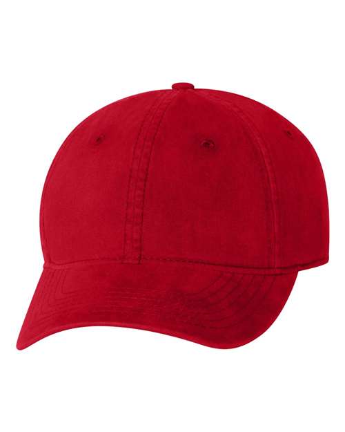 Unstructured Cap - Red