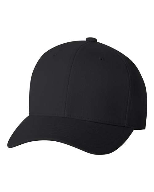 Wool-Blend Cap - Black