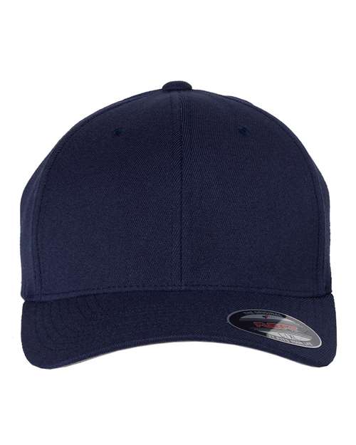 Wool-Blend Cap - Navy