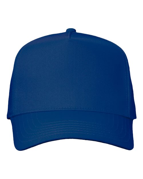 Five-Panel Twill Cap - Royal Blue
