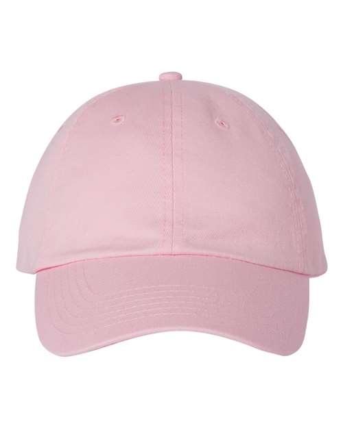 Bio-Washed Classic Dad Hat - Light Pink