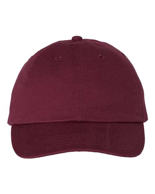 Bio-Washed Classic Dad Hat - Maroon