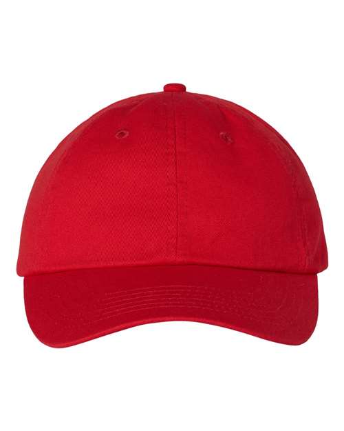 Bio-Washed Classic Dad Hat - Red