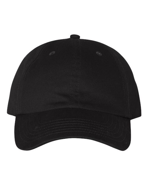 Brushed Twill Cap - Black
