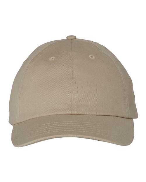 Brushed Twill Cap - Khaki