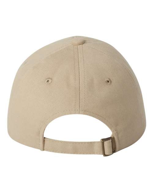 Heavy Brushed Twill Unstructured Cap - Khaki