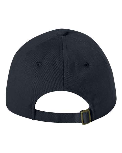 Heavy Brushed Twill Unstructured Cap - Navy
