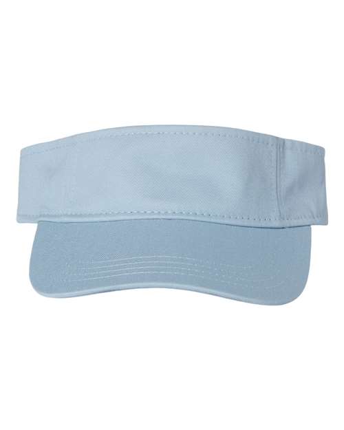 Bio-Washed Visor - Baby Blue