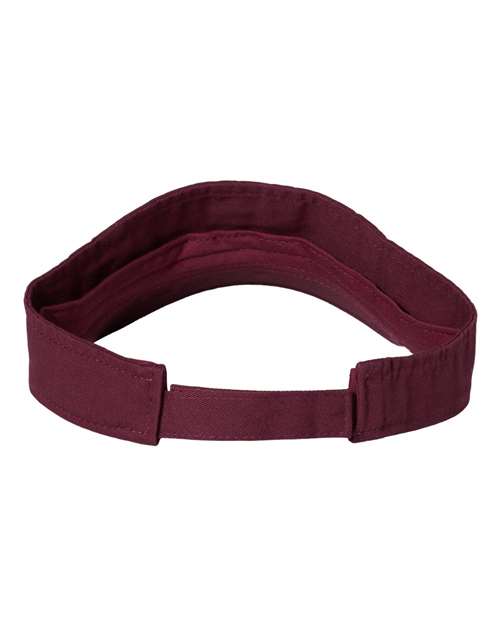 Bio-Washed Visor - Maroon