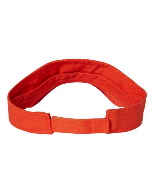 Bio-Washed Visor - Orange