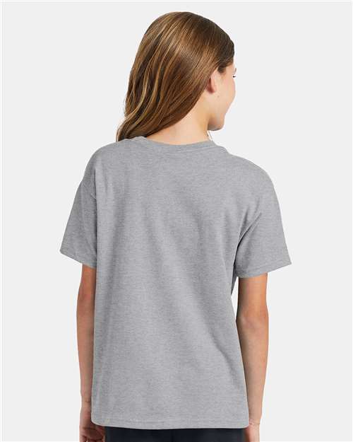 Youth EcoSmart® T-Shirt - Light Steel