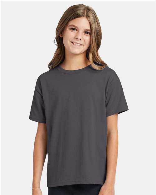 Youth EcoSmart® T-Shirt - Smoke Grey
