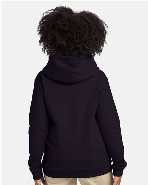 Youth EcoSmart® Hooded Sweatshirt - Black