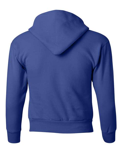 Youth EcoSmart® Hooded Sweatshirt - Deep Royal