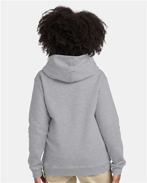 Youth EcoSmart® Hooded Sweatshirt - Light Steel