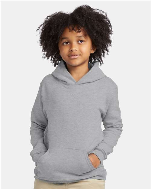 Youth EcoSmart® Hooded Sweatshirt - Light Steel