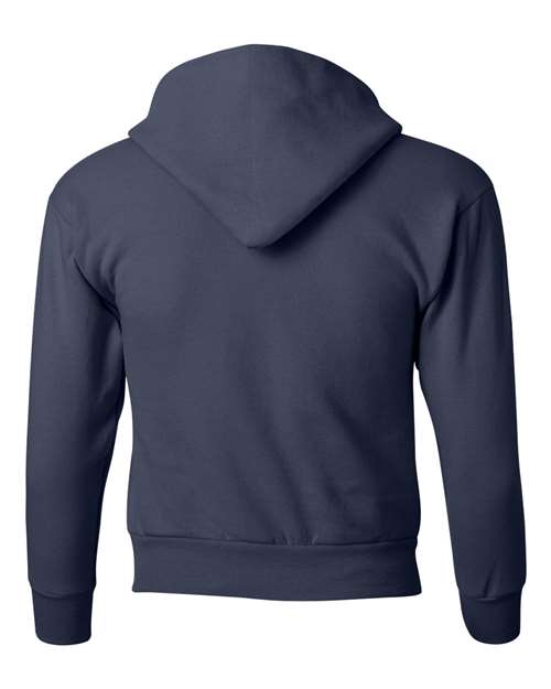 Youth EcoSmart® Hooded Sweatshirt - Navy