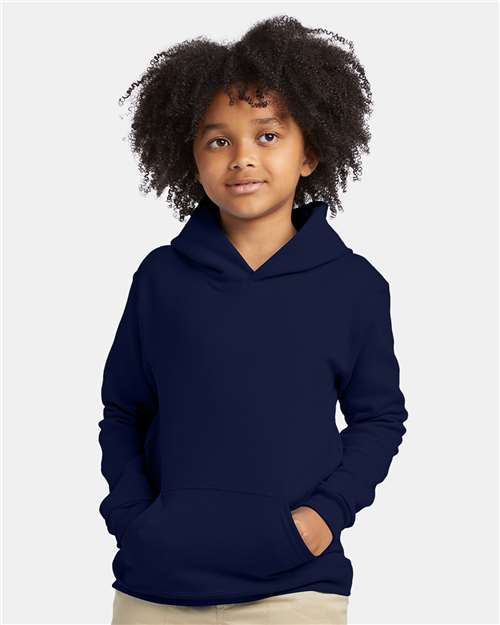 Youth EcoSmart® Hooded Sweatshirt - Navy