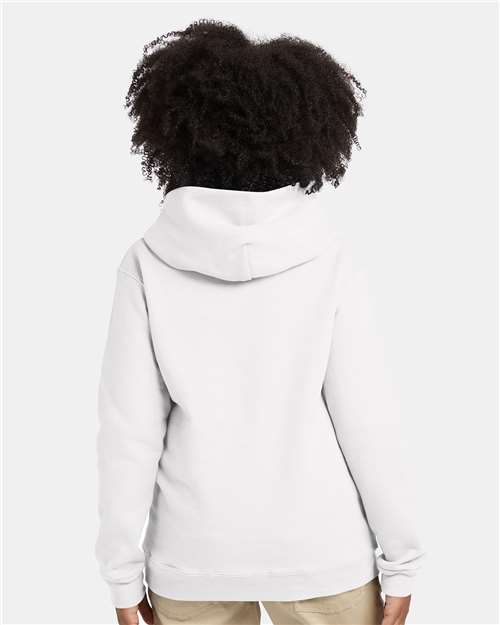 Youth EcoSmart® Hooded Sweatshirt - White