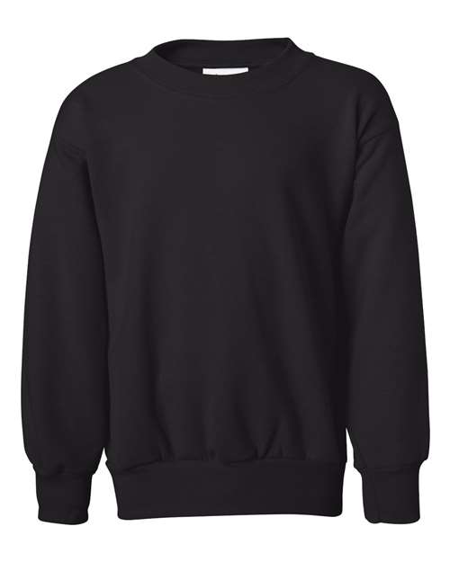 Youth EcoSmart® Crewneck Sweatshirt - Black