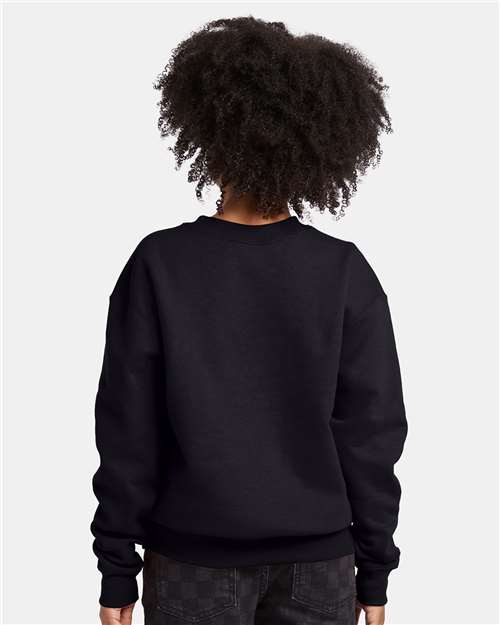 Youth EcoSmart® Crewneck Sweatshirt - Black