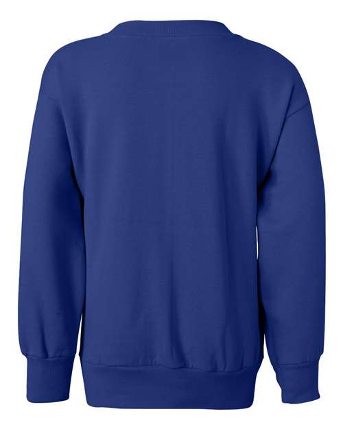 Youth EcoSmart® Crewneck Sweatshirt - Deep Royal