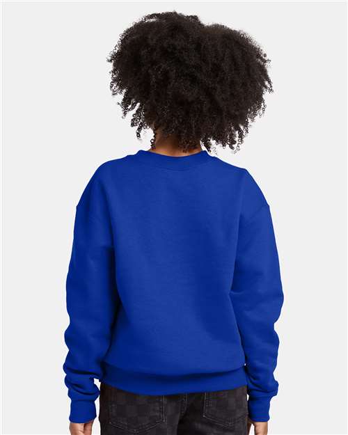 Youth EcoSmart® Crewneck Sweatshirt - Deep Royal