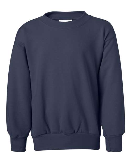 Youth EcoSmart® Crewneck Sweatshirt - Navy