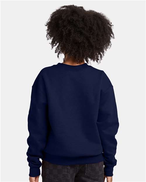 Youth EcoSmart® Crewneck Sweatshirt - Navy